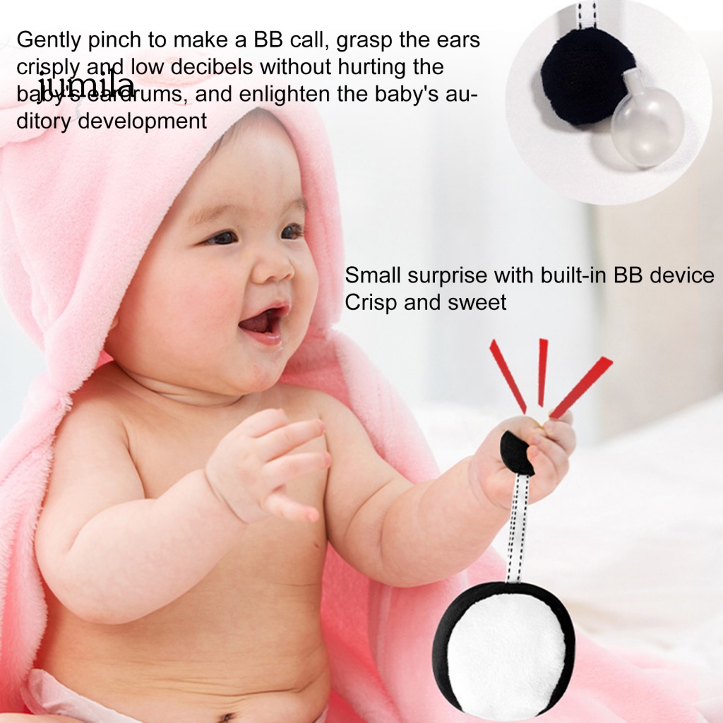 Bóng Lục Lạc Đồ Chơi Mềm Mại Nhiều Màu Phát Triển Kích Thích Trí Thông Minh Cho Bé Sơ Sinh