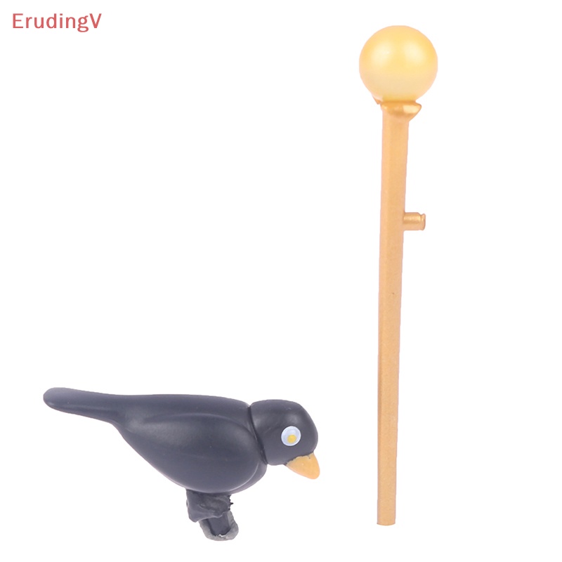 [ErudingV] 1set 1: 12 Gậy Đi Bộ Ma Thuật Chim Đi Bộ Trang Trí Nhà Búp Bê Thu Nhỏ [Mới]
