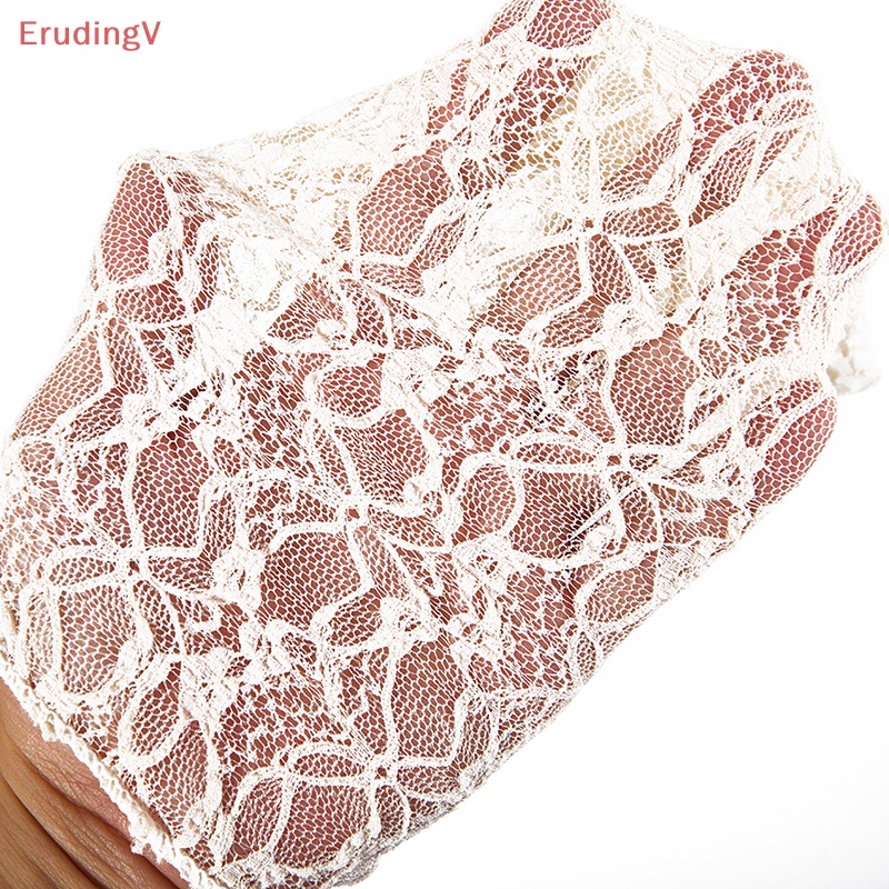 1 Đôi Tất Lưới Phối Ren Hoa Mỏng Trong Suốt Thoáng Khí Thời Trang Mùa Hè Cho Nữ