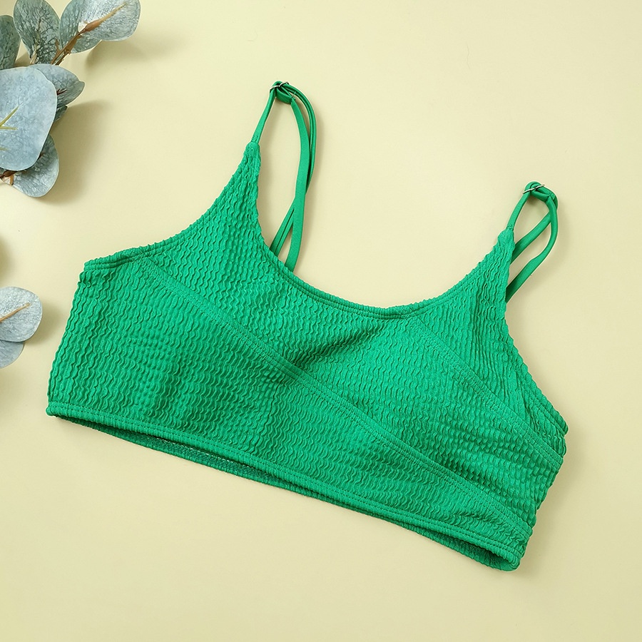 Bộ Bikini 2 Mảnh Hở Lưng Độ Co Giãn Cao Gợi Cảm Cho Nữ