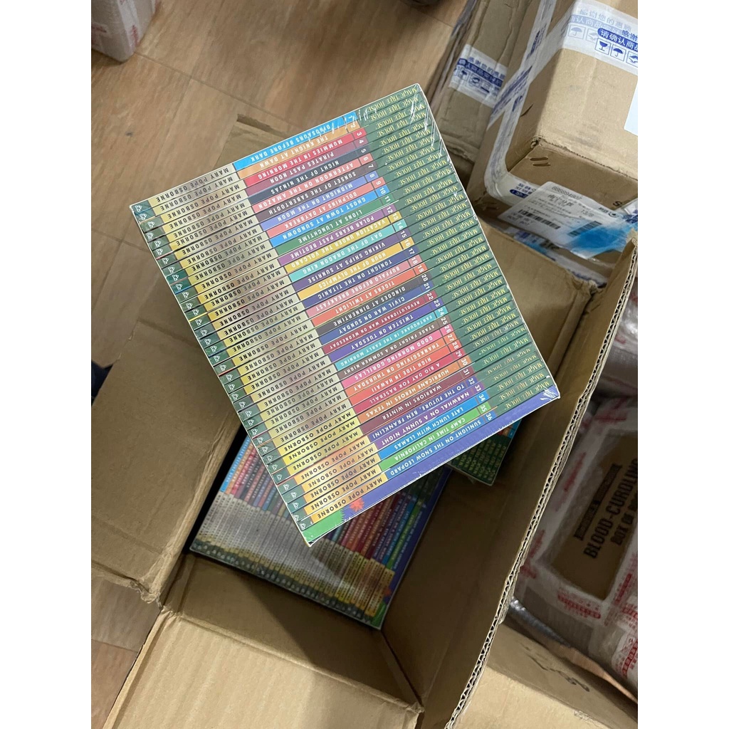 Hàng nhập - MAGIC TREE HOUSE FULL BOX SET - Phần 1+2+3
