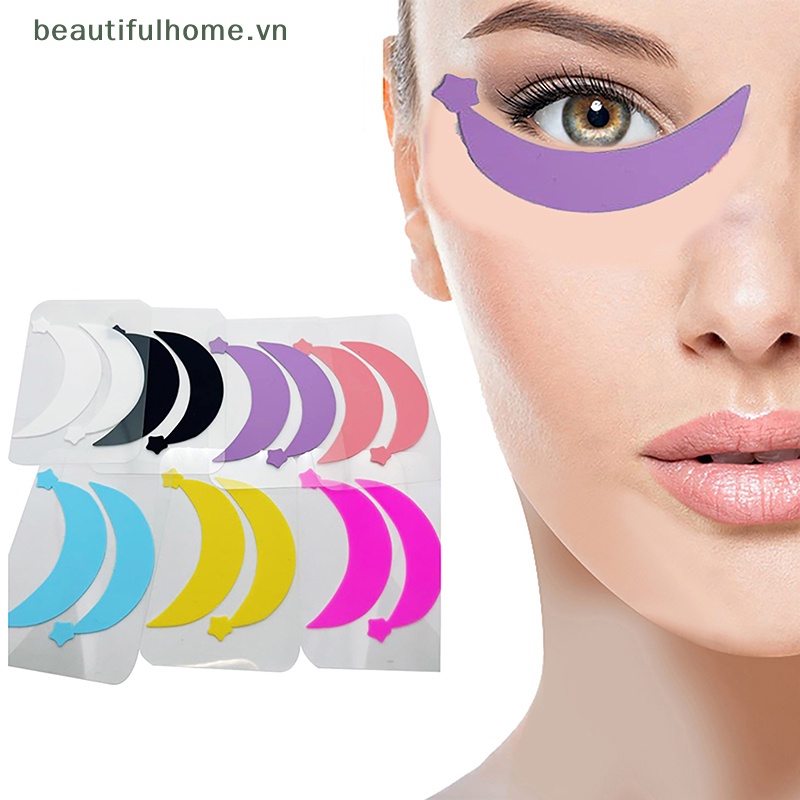 1 Cặp Miếng Dán Hỗ Trợ Uốn Mi Giả Chống Nếp Nhăn