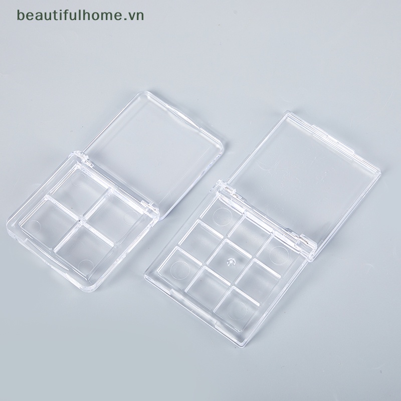 Hộp Rỗng Đựng Phụ Kiện Trang Trí Móng Tay 4 / 9 Ngăn