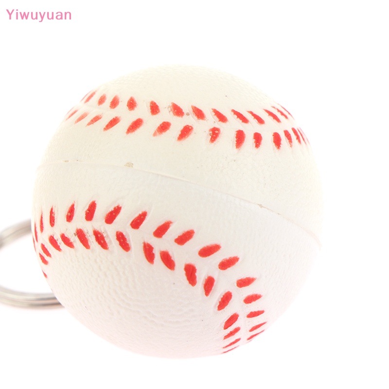 < Yiwuyuan > Móc Chìa Khóa Xe Hơi Bóng Chày Bóng Đá Thể Thao Mới