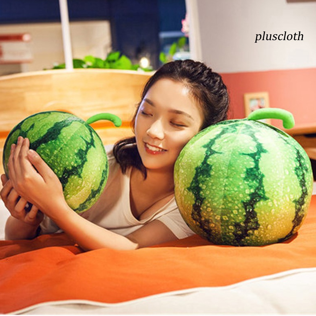 &lt; Plus &gt; Gối Mềm Hình Trái Cây Không Biến Dạng Nhỏ Gọn Sáng Tạo Trang Trí Nhà Cửa