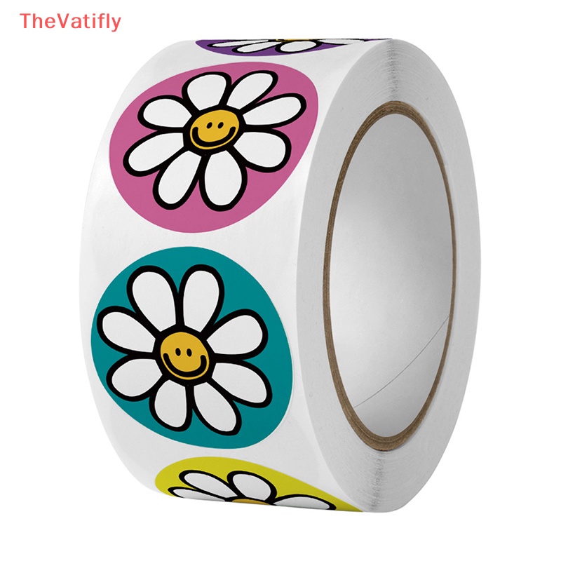 Bộ 500 Miếng Dán Hình Hoa Hoạt Hình Trang Trí Sổ Tay