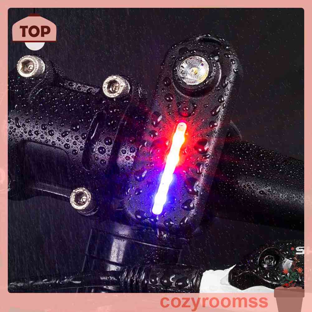 Đèn Cảnh Báo An Toàn Chống Nước Có Thể Sạc Lại Kèm Kẹp Gắn Đuôi Xe Đạp