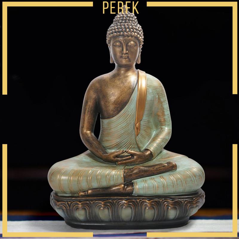 Tượng Phật Ngồi Kết Cấu Bằng Đồng Dùng Trang Trí Trong Nhà