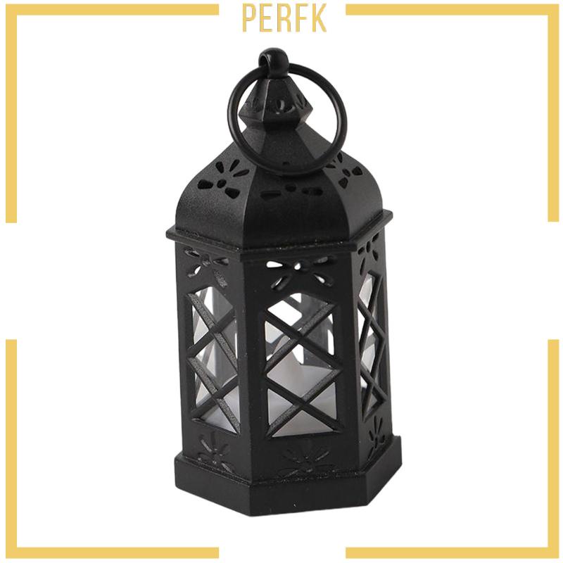 Đèn Lồng Lục Giác Phong Cách Ramadan Cổ Điển Trang Trí Sân Vườn