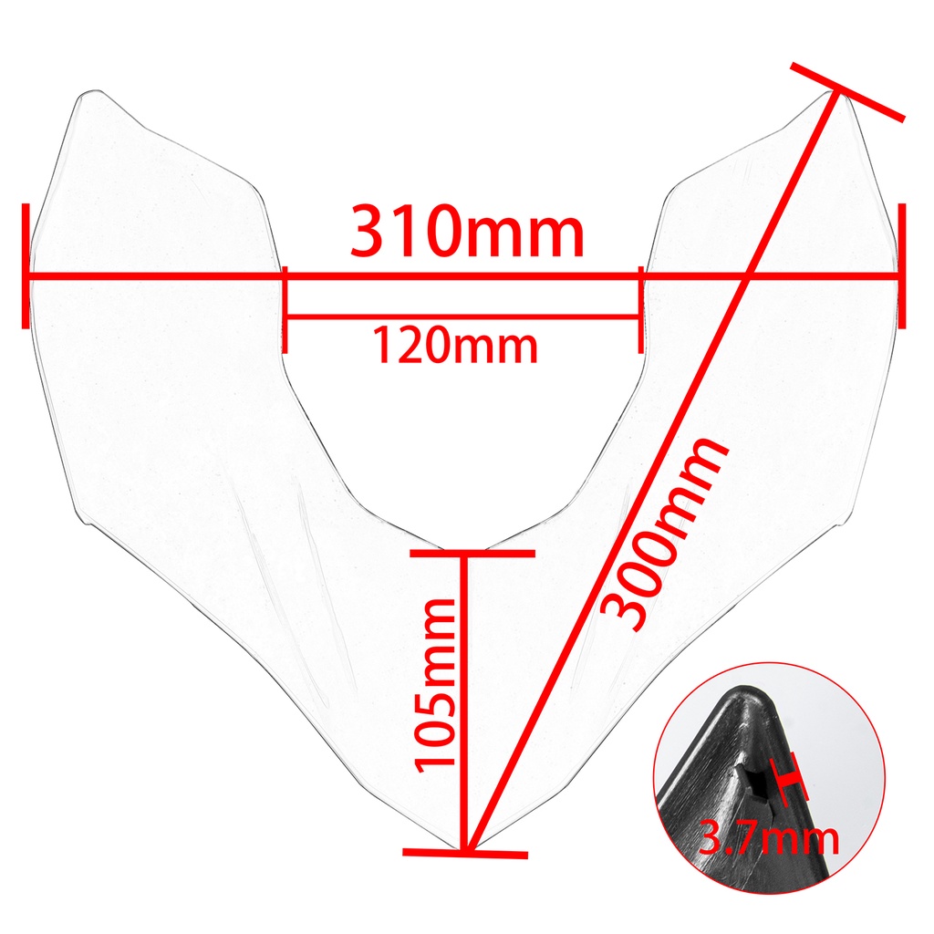 Ốp Đèn Pha Mở Rộng Hình Nón Cho Xe Mô Tô Kawasaki Z900 2017-2019 LJBKOALL Z 900