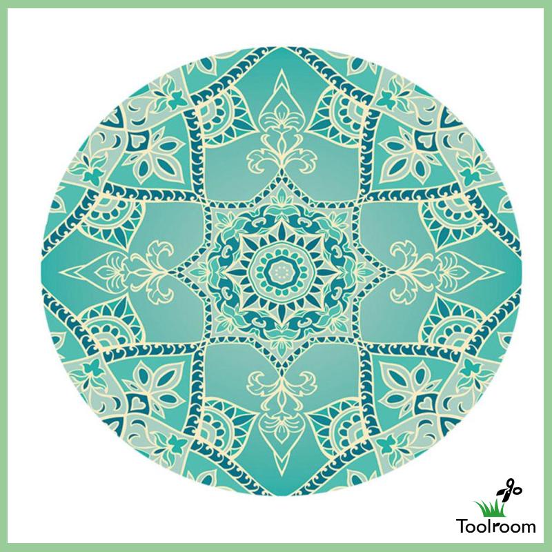 Vỏ Bọc Bàn Tròn Viền Co Giãn Chống Trượt Chống Thấm Nước # 1