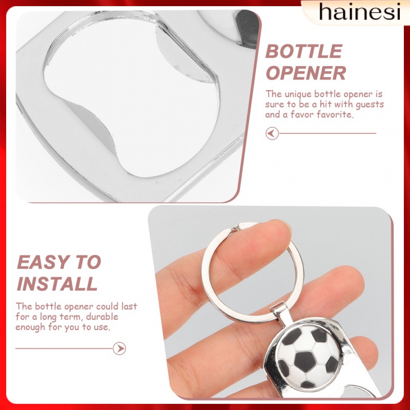 Set 5 Móc Khóa Nút Bần Hình Quả Bóng Thể Thao