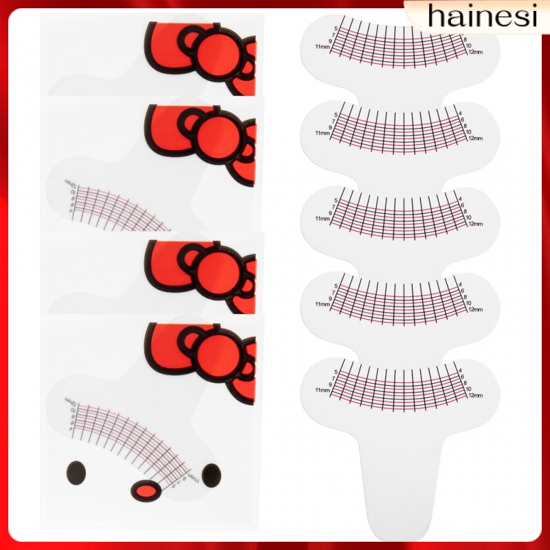 Set 10 Thước Đo Lông Mi Chuyên Dụng Cho Trang Điểm