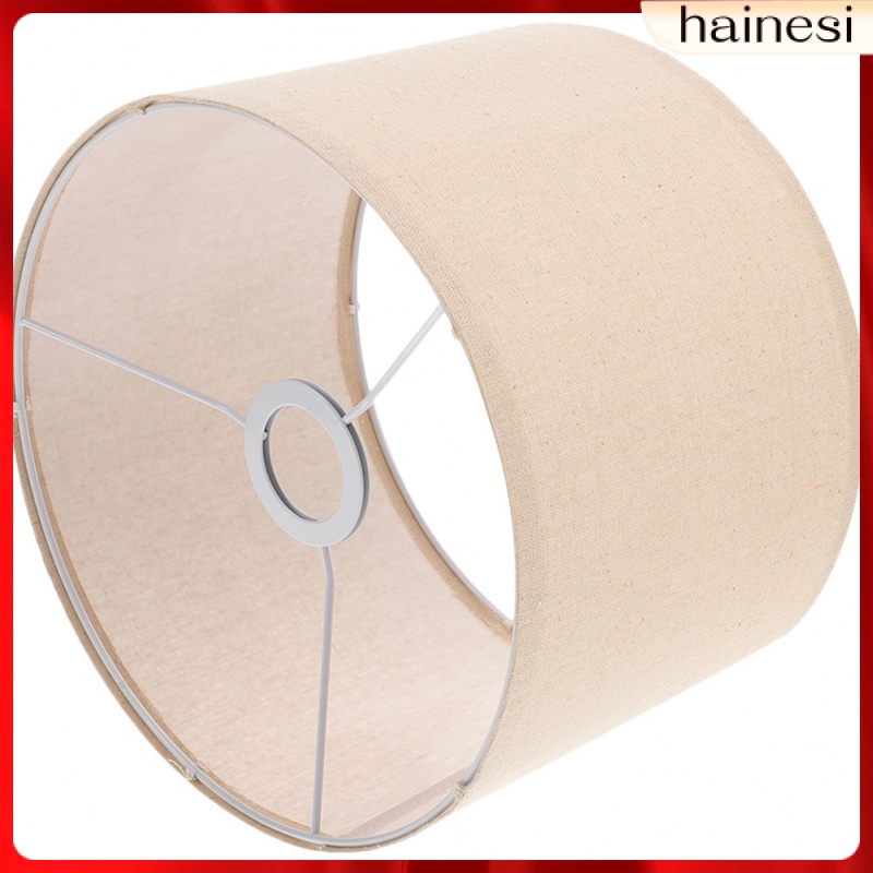 Chụp Đèn Bằng Vải Lanh Màu Đen Phong Cách Vintage Trang Trí Nhà Cửa