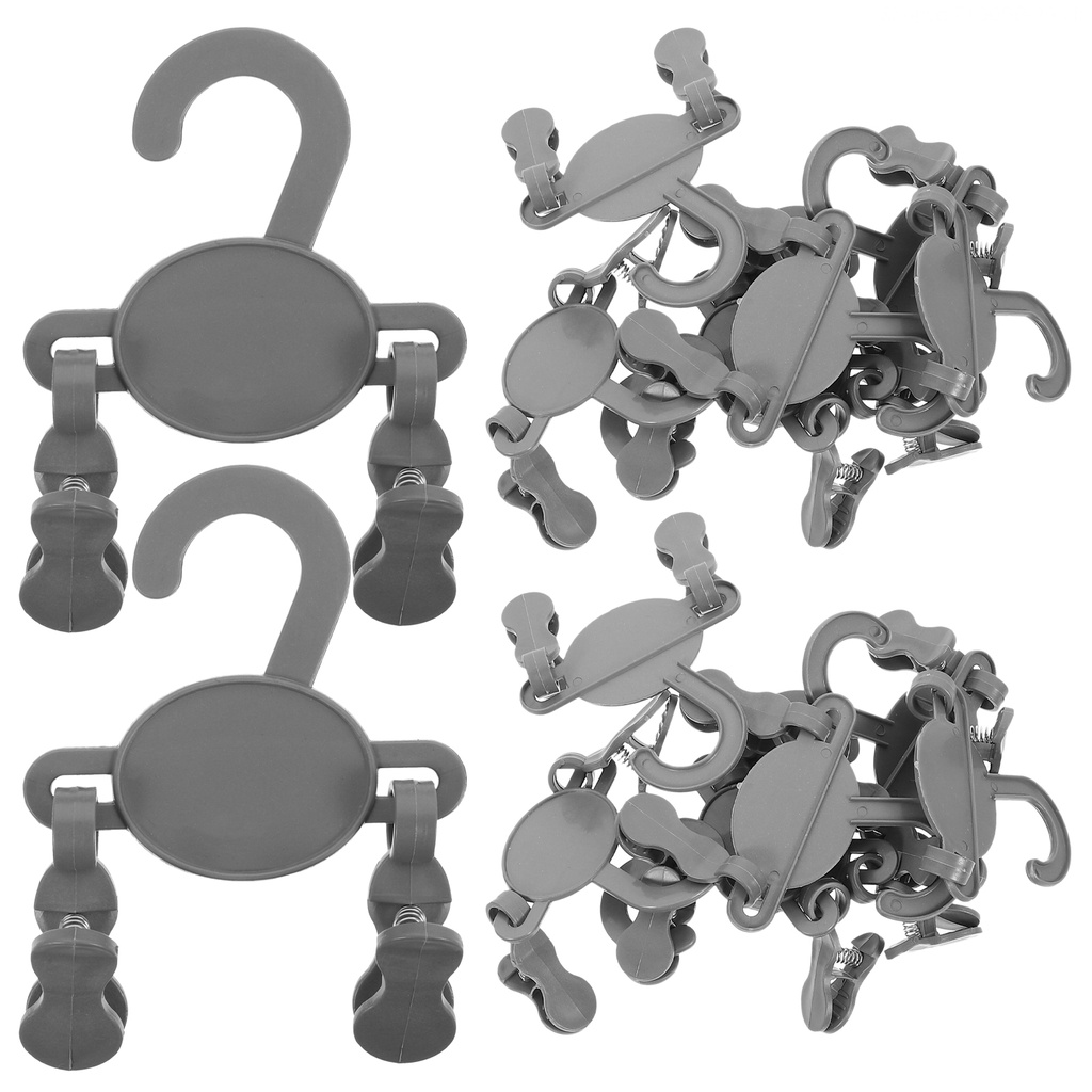 Set 10 Kẹp Nhựa Phơi Giày / Đồ Tráng Miệng Dành Cho Các Bé