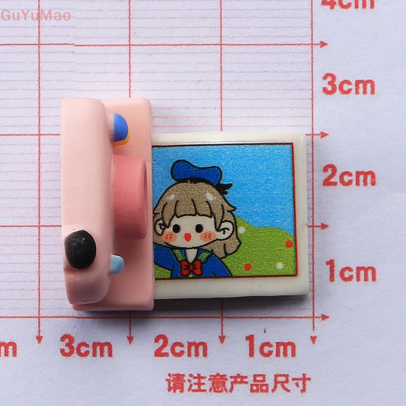 [cxGUYU] Tượng Hoạt Hình Polaroid Mini Bằng Nhựa resin Trang Trí Nhà Búp Bê DIY PRTA