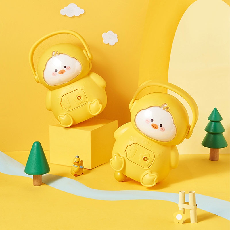 Ống Heo Tiết Kiệm Tiền Hình Vịt Vàng Hoạt Hình Đáng Yêu Dành Cho Trẻ Em