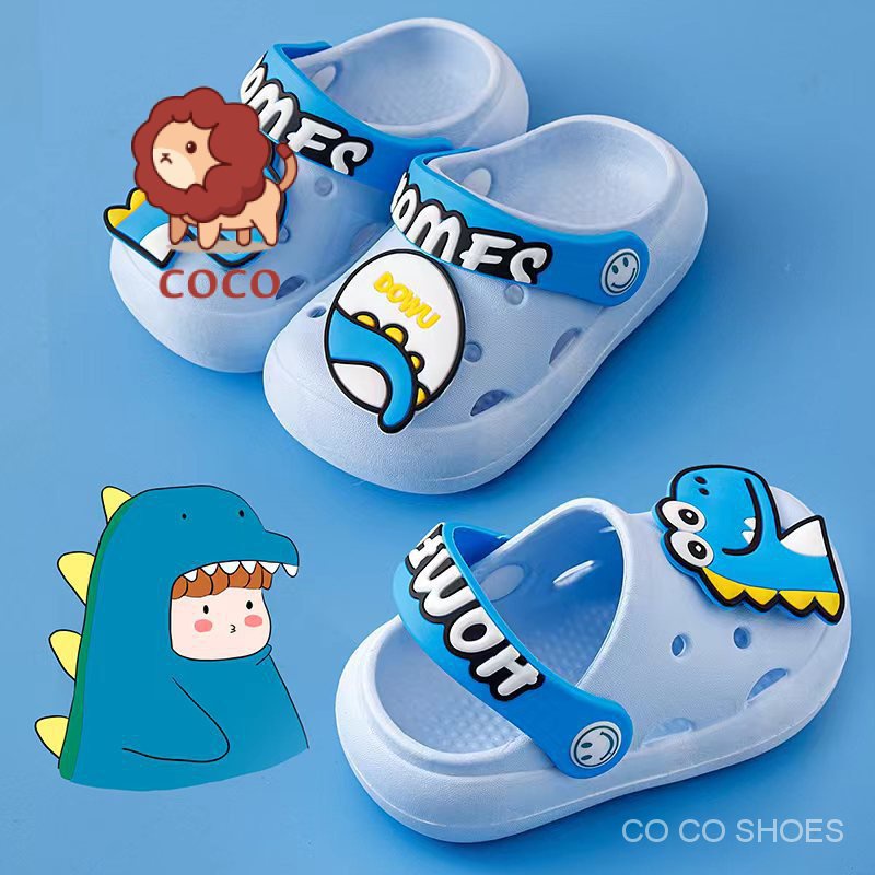Dép Sandal Chống Trượt Họa Tiết Hoạt Hình Thời Trang Mùa Hè Cho Bé Trai Và Gái