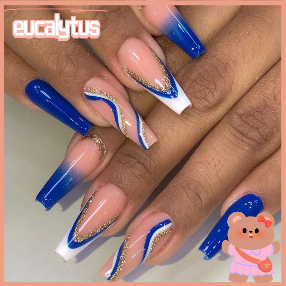 Set 24 Móng Tay Giả Có Thể Tháo Rời