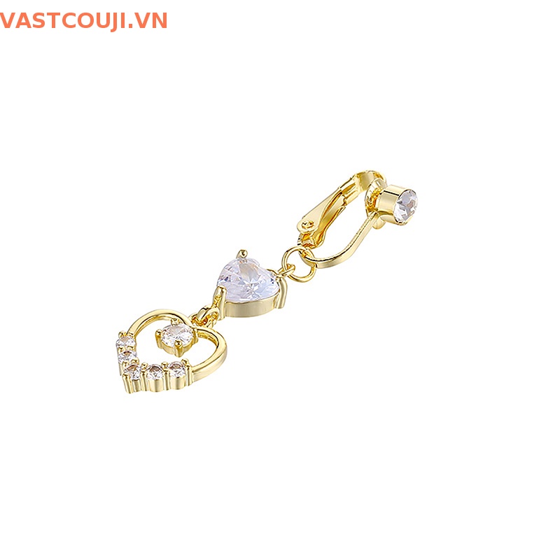 Khuyên Rốn Hình Trái Tim Thời Trang Cho Nữ