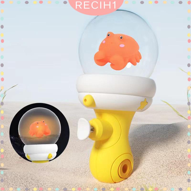 [Recih] Đồ Chơi Phun Nước Ngâm Nước Hình Động Vật Hoạt Hình Đồ Chơi Bãi Biển Cho Bé