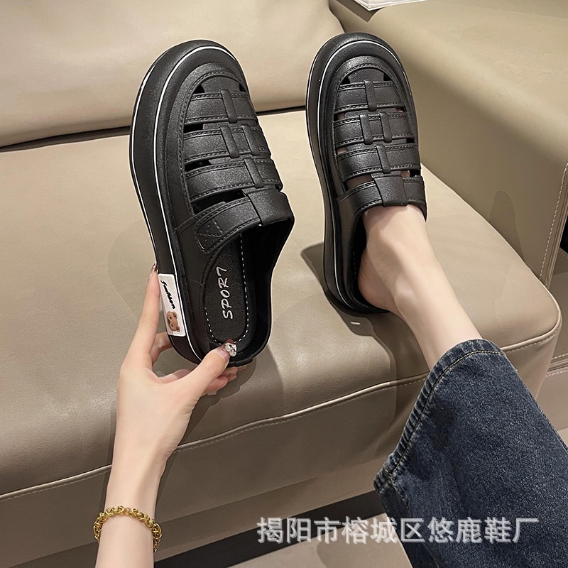 Dép Sandal Đế Dày Mềm Thời Trang Dành Cho Nữ