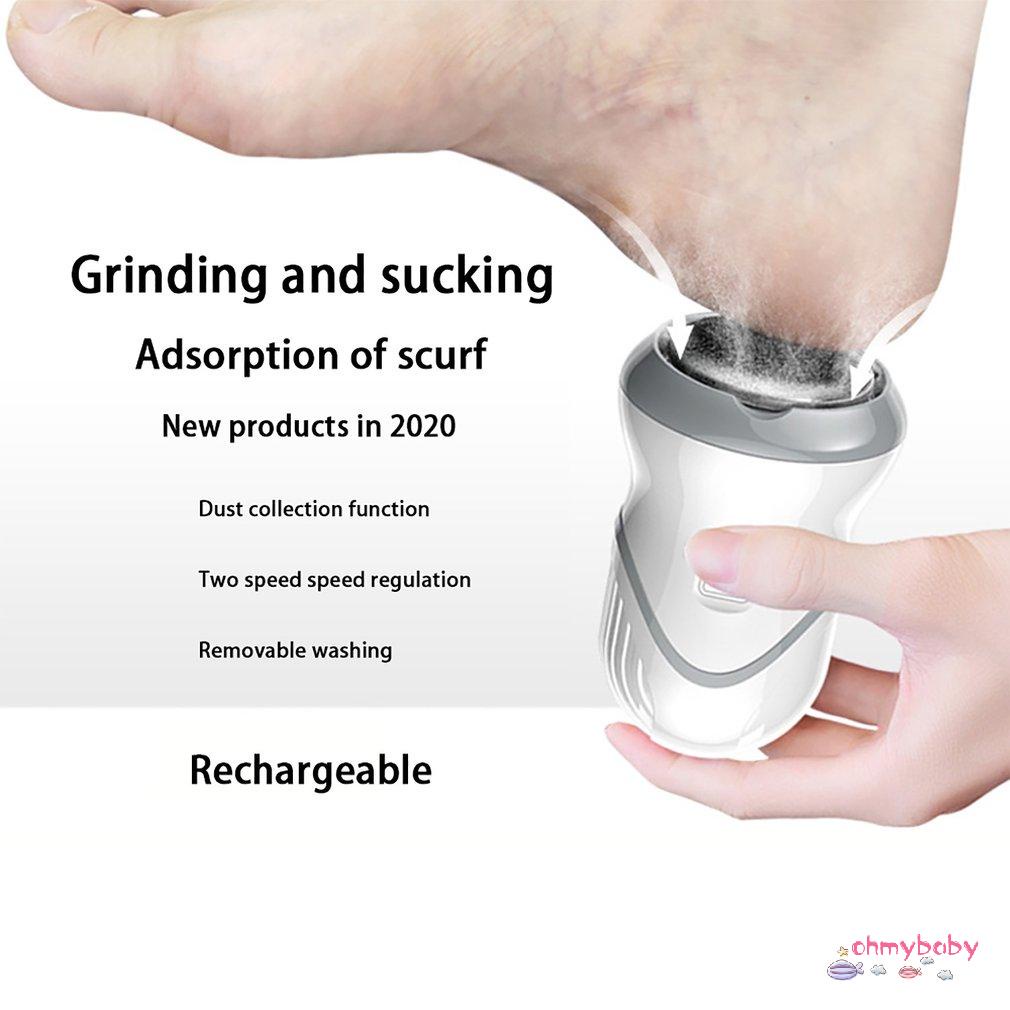 [Ready] Máy mài chân với 5 cặp đầu hút không điện cầm tay tẩy tế bào chết [Z/15]