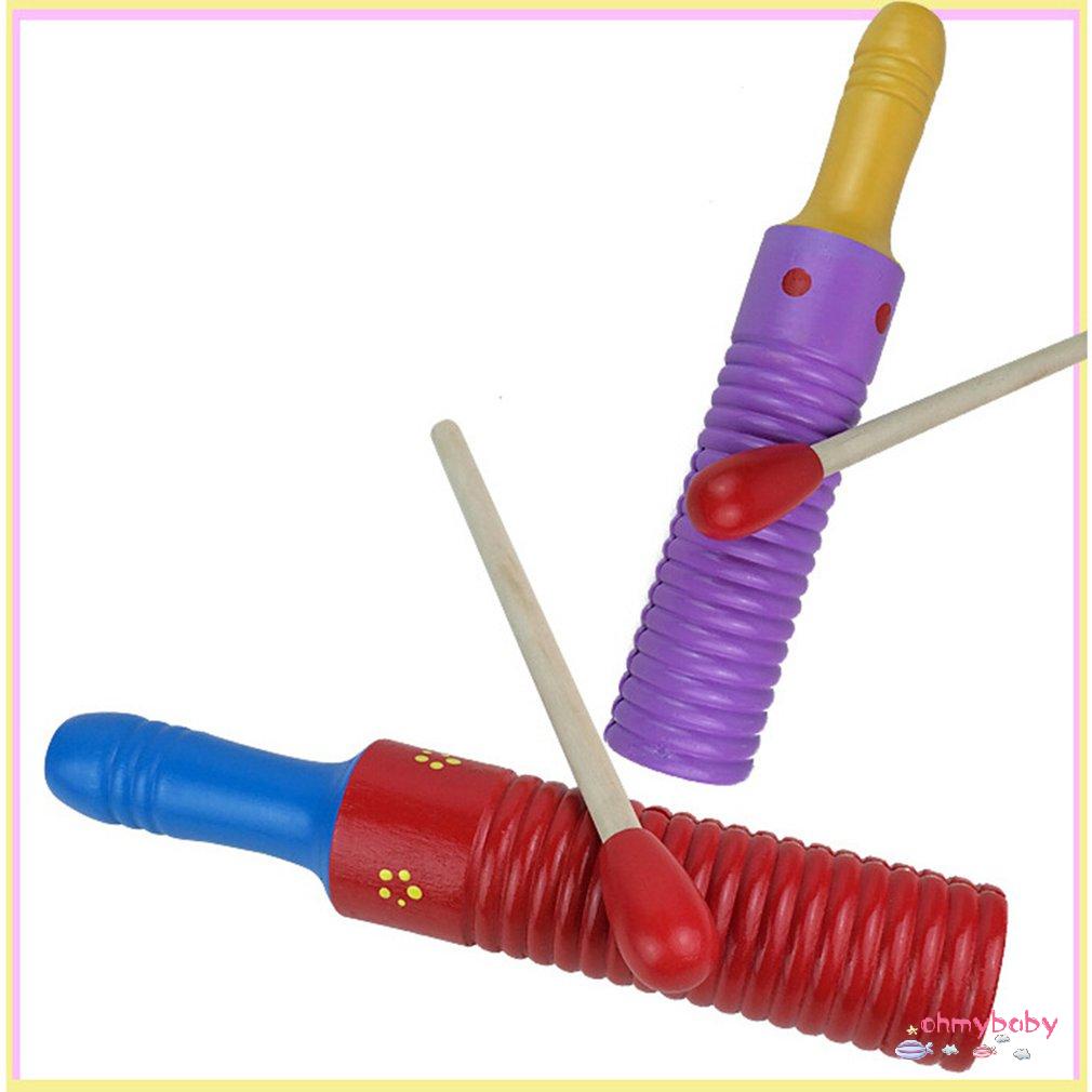 [Ready] Guiro Thread Nhạc cụ gõ trống vòng đơn nhỏ [Z/7]