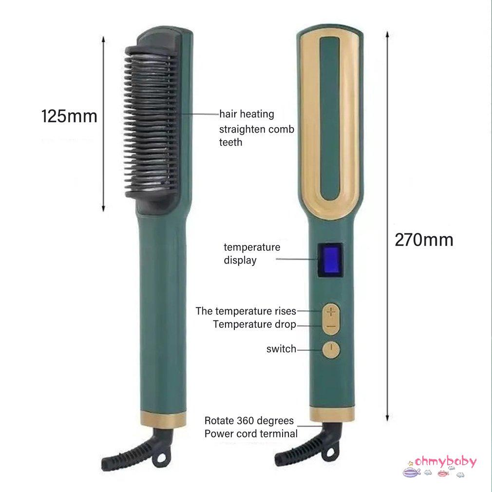 [Ready] Máy Duỗi Tóc Chuyên Nghiệp Đa Năng Gốm Điện An Toàn Làm Nóng Nhanh Lược Uốn [Z/14]