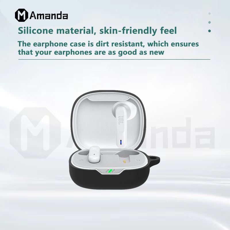 JAB00 JBL LIVE PRO+ case / JBL Live Pro 2 TWS case / JBL W300TWS Case New Silicone Case Protective Case forJBL LIVE PRO+ / JBL Live Pro 2 TWS / JBL W300TWS