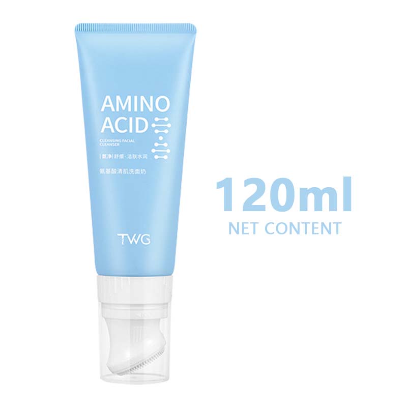 Sữa Rửa Mặt Amino Acid Làm Sạch Sâu Kiềm Dầu Giảm Mụn Đầu Đen Làm Sáng Da 120ml