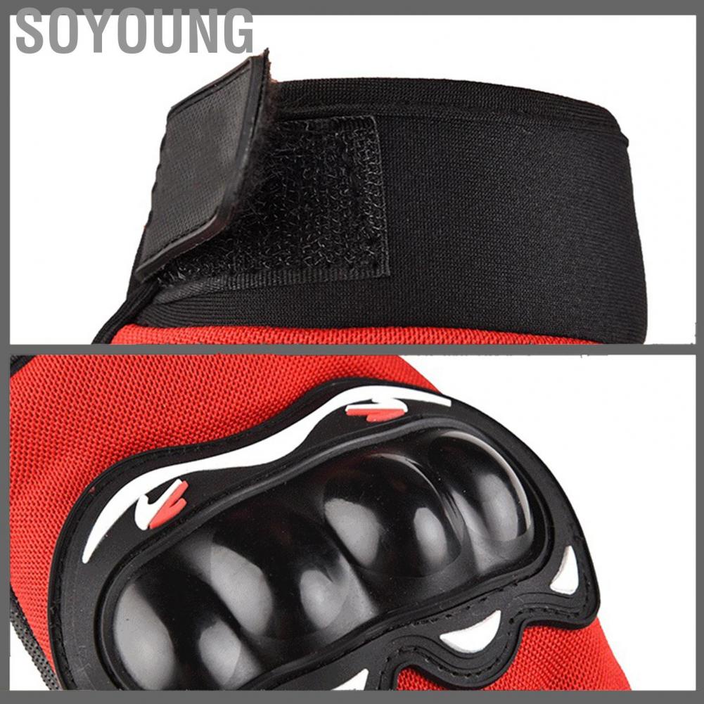 Soyoung Motorcycle  Touchscreen Hard Knuckle Powersports Racing for Mountaineering Cycling Aerobics