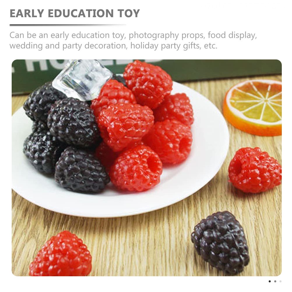 Set 40 Mô Hình Mô Phỏng Nhân Vật Raspberry Dùng Làm Đạo Cụ Chụp Ảnh Cho Bé