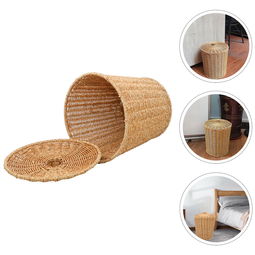 Thùng Rác Nhựa Có Nắp Đậy Tiện Lợi Chất Lượng