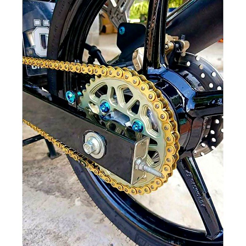 Dĩa nhôm 7075 RAIDER FI/SATRIA FI 39T/40T NHÔNG 13T 14T 15T