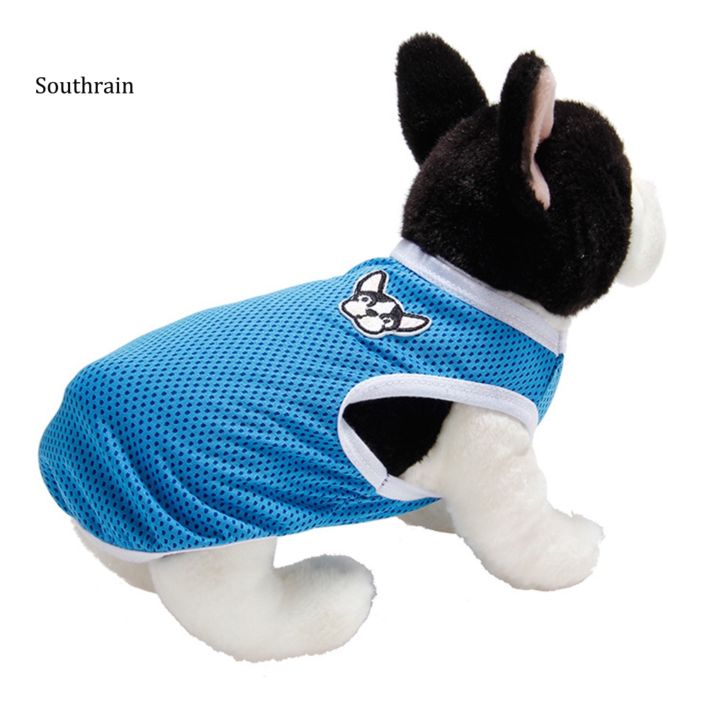 Áo Thun Ba Lỗ Thể Thao Mùa Hè In Họa Tiết Chihuahua Cho Cún Cưng