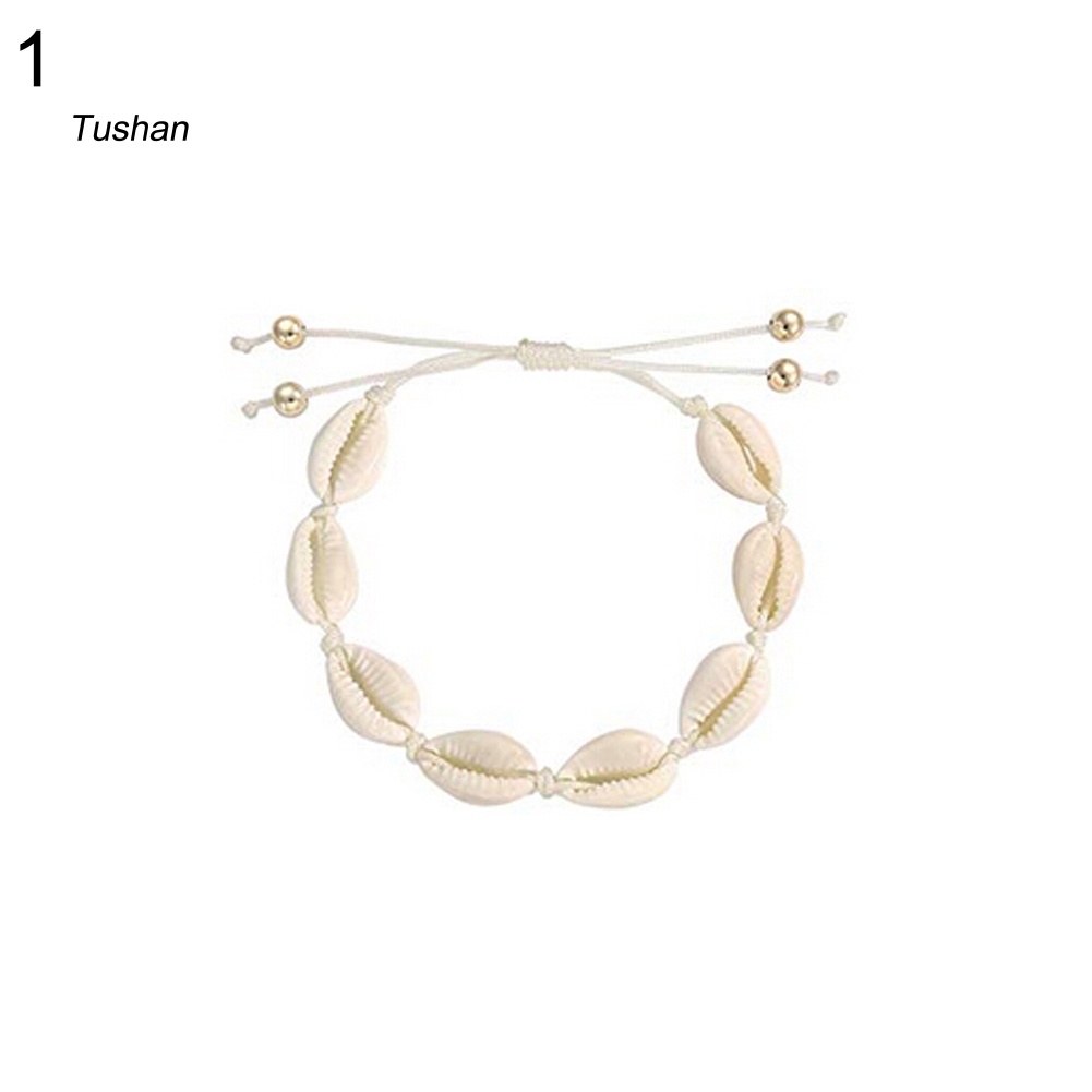 Vòng Cổ Choker Hình Vỏ Sò Có Thể Điều Chỉnh Thời Trang