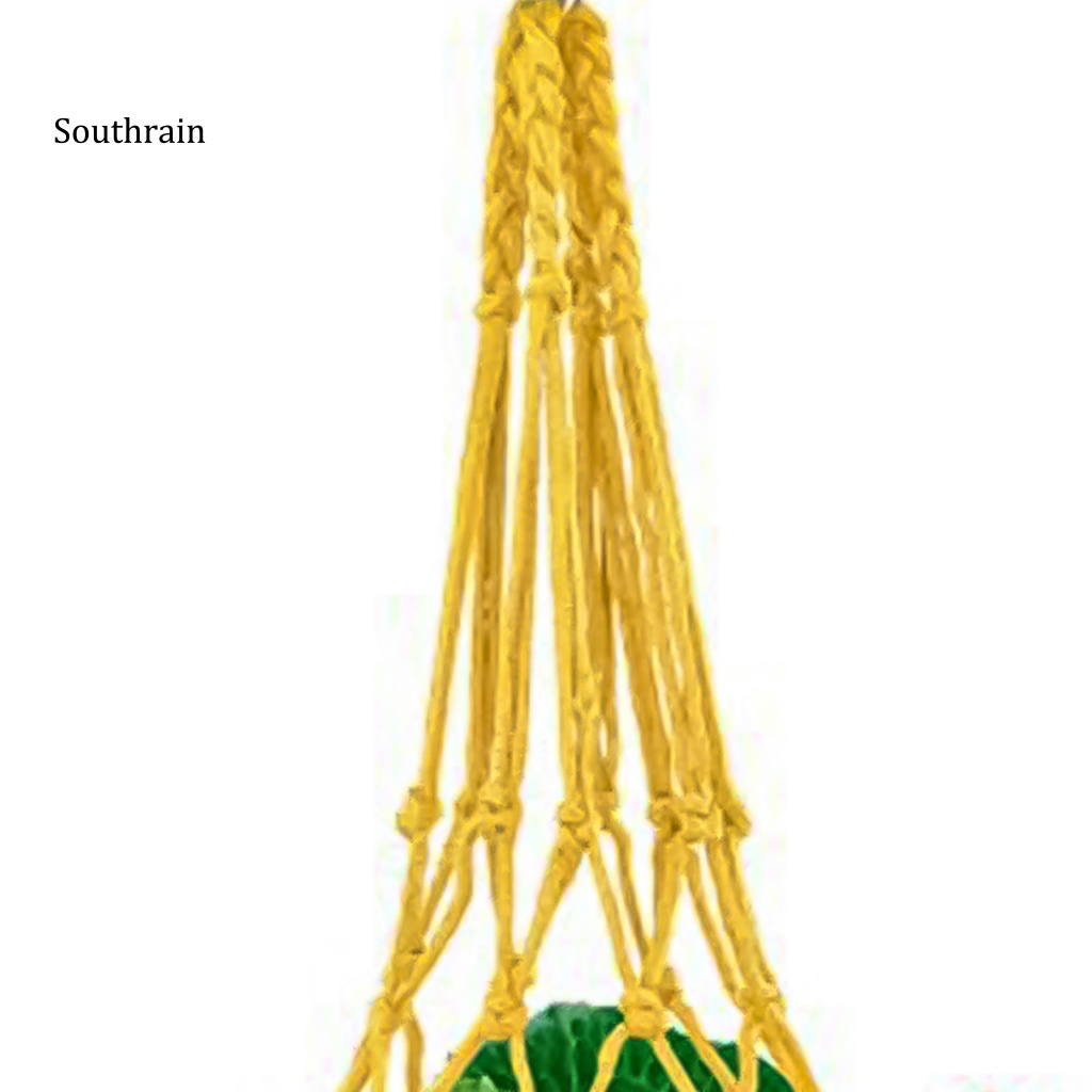 Túi Lưới Đựng Thức Ăn Bằng Nylon Chịu Lực Mạnh Chống Biến Dạng Treo Cho Gà / Rau Củ Ngoài Trời