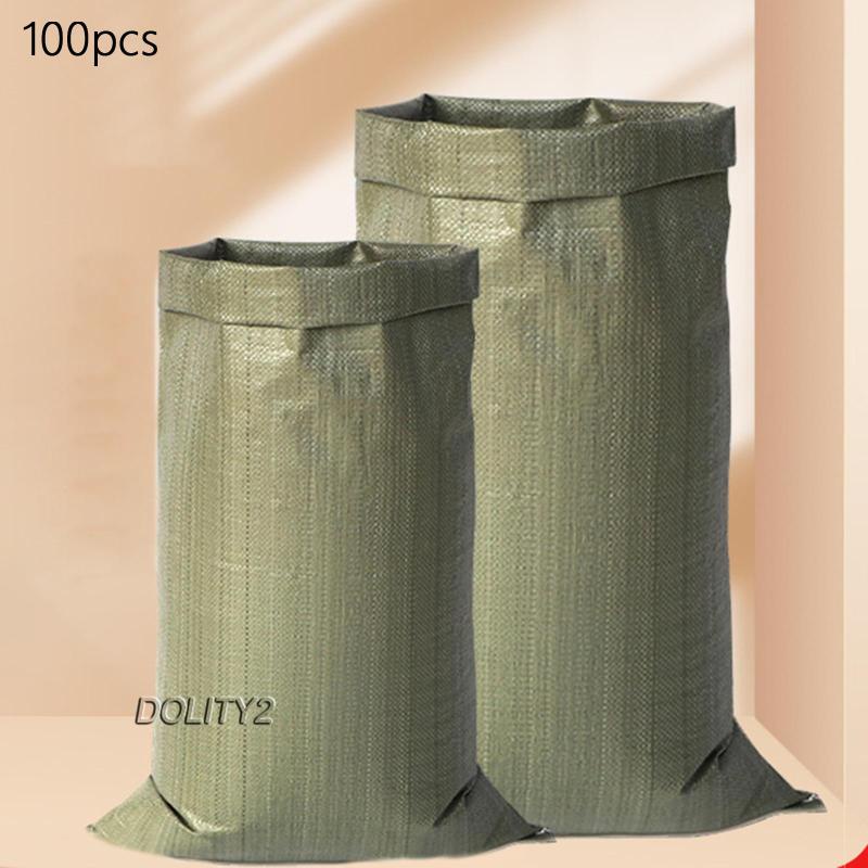 [Dolity2] 100 Túi Cát Dệt Nhiều Màu Cho Dù Bãi Biển Giao Thông