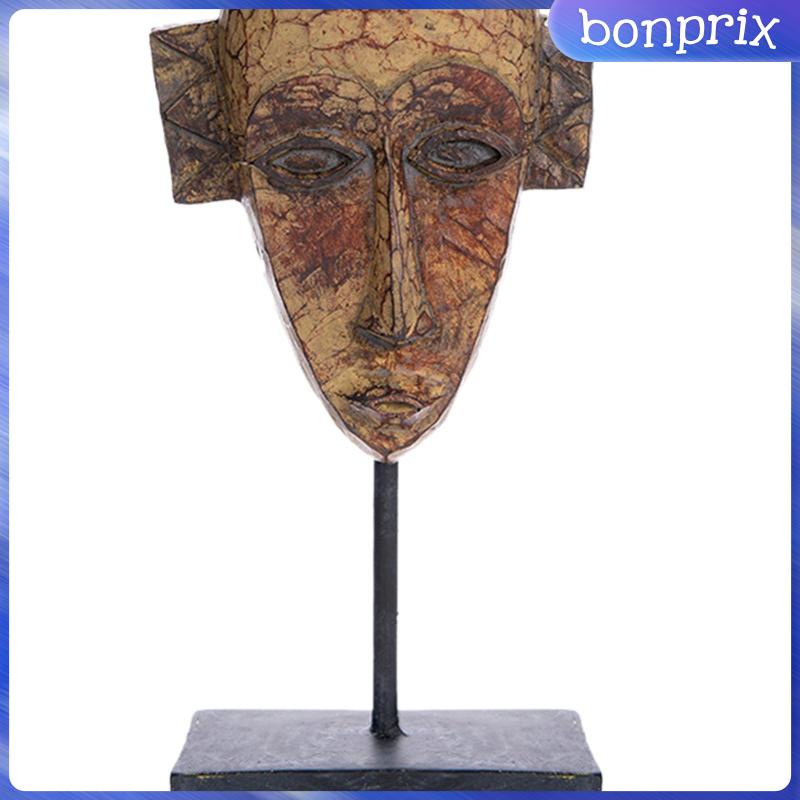 Mô Hình Đầu Người Phụ Nữ Châu Phi Sưu Tầm Độc Đáo