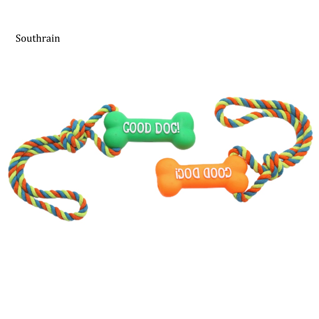 Đồ Chơi Gặm Hình Khúc Xương Gọn Nhẹ Chống Cắn An Toàn Cho Thú Cưng