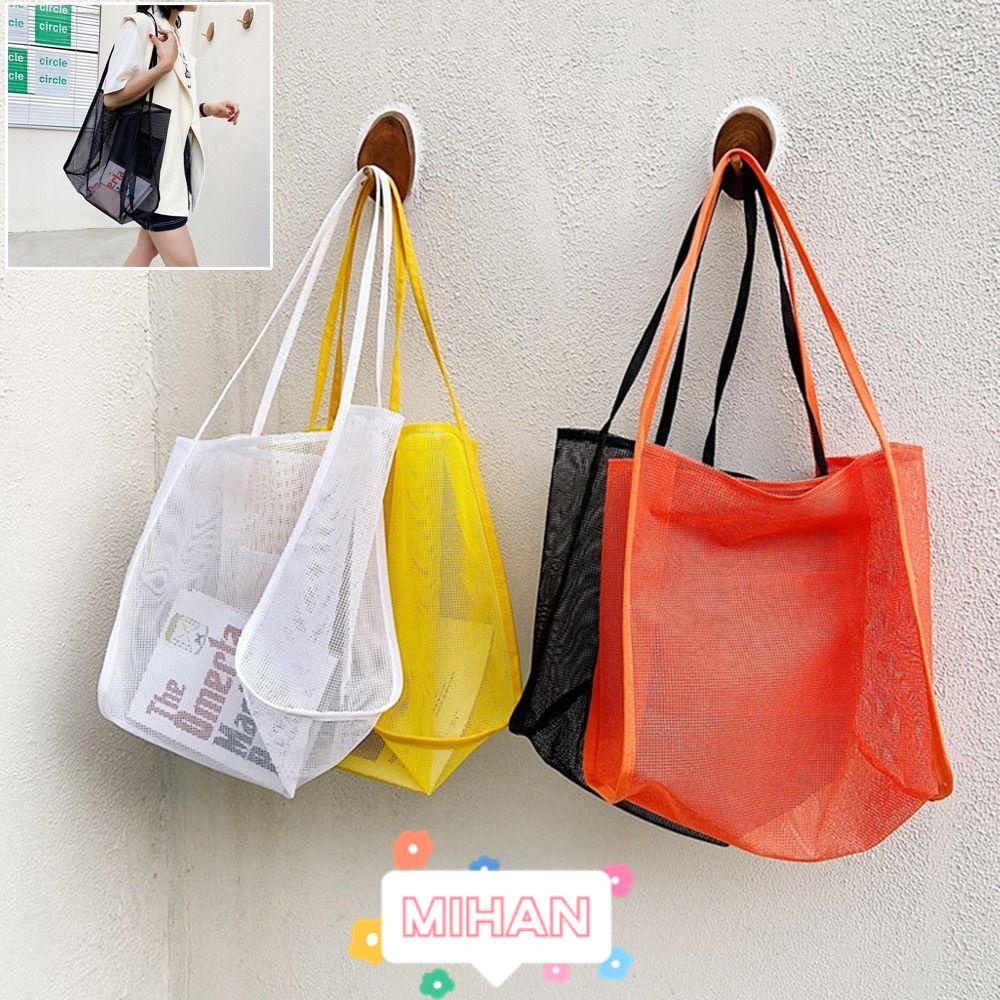 Túi Lưới Đeo Vai Thời Trang Đi Biển MIHAN1