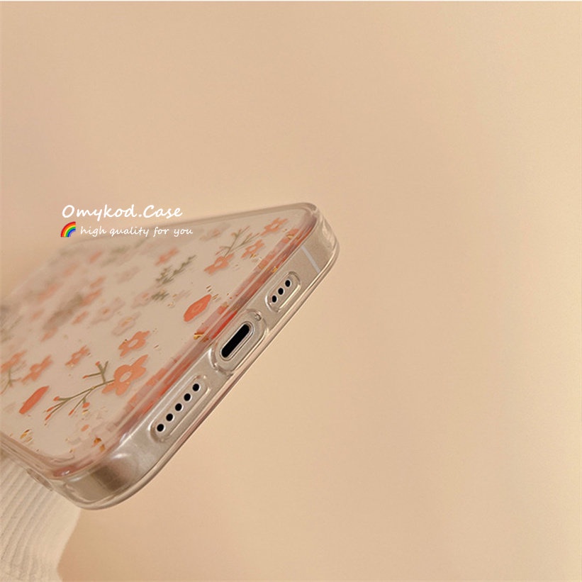 Ốp Điện Thoại Mềm Trong Suốt Chống Rơi Hình Hoa Cho Samsung S21 S20 FE S22 S21 S20 Plus Ultra Note 20Plus M33 M23 M53