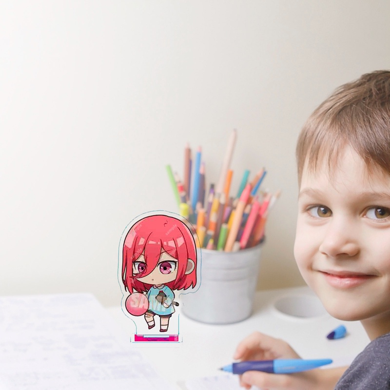 Mô Hình Đồ Chơi Nhân Vật Isagi Yoichi Anime BLUE LOCK 15cm Bằng Acrylic Để Bàn Trang Trí