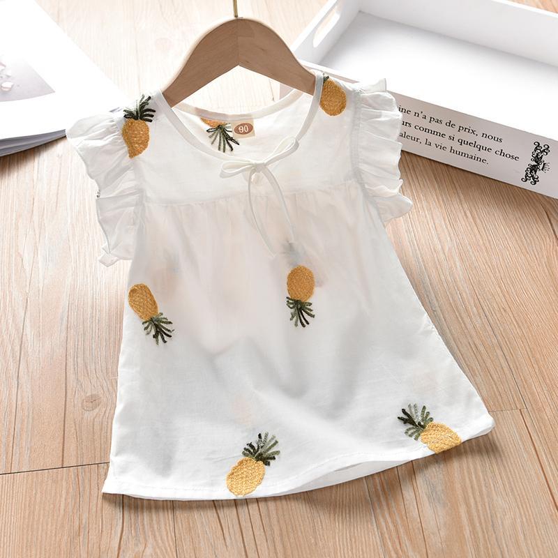 Áo Thun Cotton Tay Lỡ Phong Cách Hàn Quốc Thời Trang Mùa Hè 2023 Mới Cho Bé Gái
