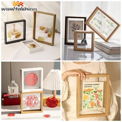 Giá Đỡ Trưng Bày Ảnh Bằng Gỗ Đơn Giản Trang Trí Bàn Làm Việc