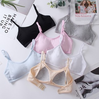 🍒muying🍒 Áo lót trẻ em cho học sinh cấp ,Áo Ngực Thể Thao Thiết Kế Thoải Mái Dành Cho Bé Gái Từ 12-16 Tuổi