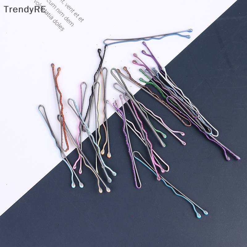 Set 24 Kẹp Tóc Kim Loại Thời Trang Cho Nữ