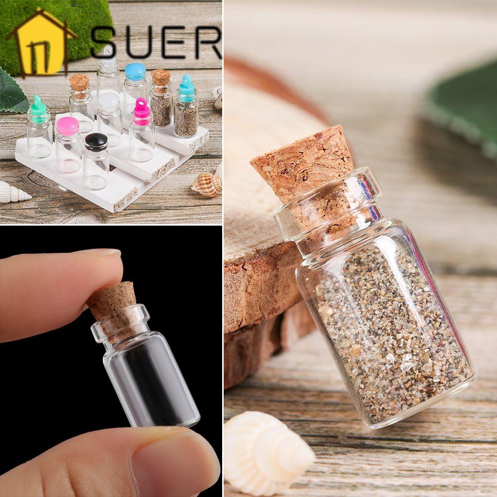 Bộ 10 Lọ Điều Ước Nhỏ Màu Cầu Vồng Dùng Trang Trí Nhà Cửa DIY