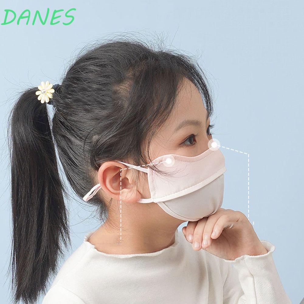 Mặt Nạ Chống Nắng Bằng Lụa Lạnh Thoáng Khí Màu Sắc Gradient Có Thể Điều Chỉnh Bảo Vệ Mắt Cho Trẻ Em